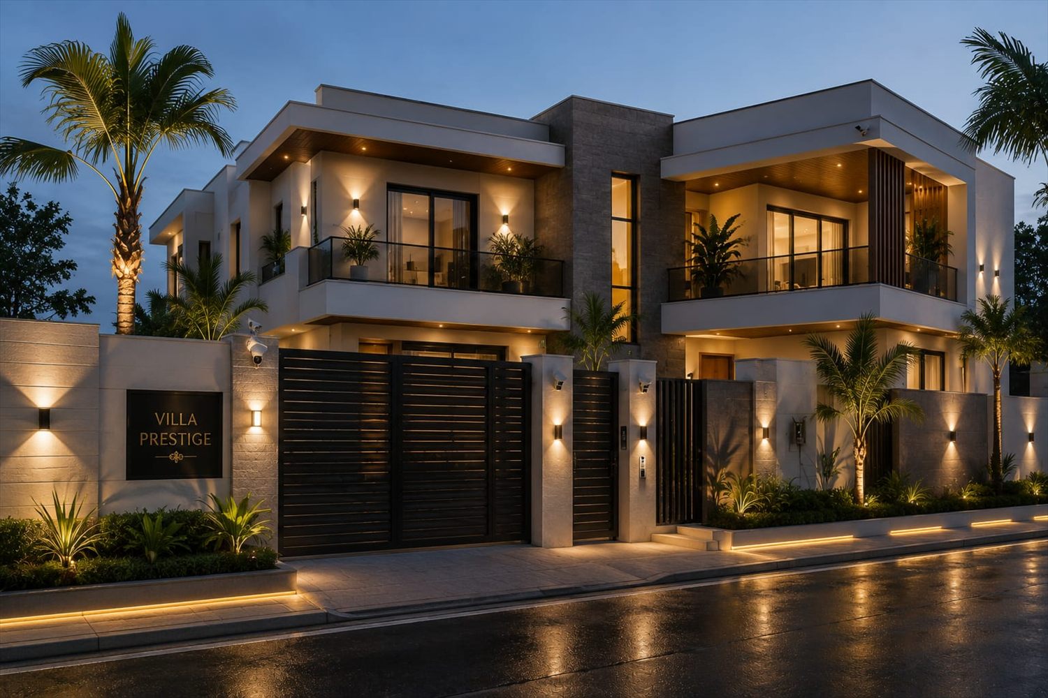 Villa en gestion locative